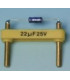 CONDENSADOR 22 µF 25V 15 X 40 X 50MM