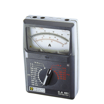 AMPERIMETRO ANALOGICO CHAUVIN CA 401