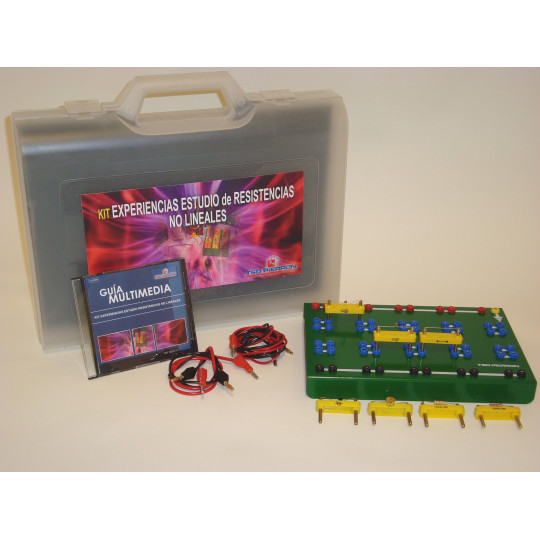 KIT EXPERIENCIA ESTUDIO RESISTENCIA NO LINEALES KIT EXPERIENCIA ESTUDIO RESISTENCIA NO LINEALES