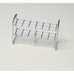 SUPORTE PARA TUBOS DE ENSAIO METÁLICO