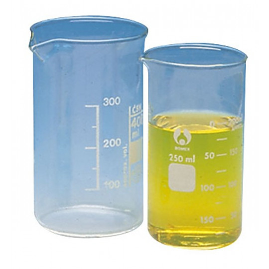 COPO DE PRECIPITAÇÃO, FORMA ALTA, 250 ML