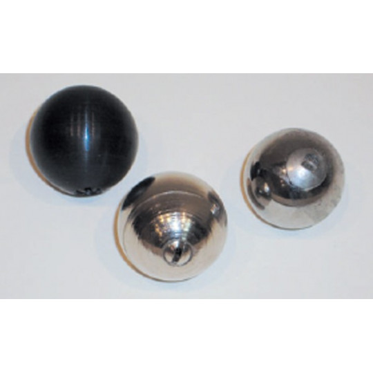 BOLA DE ALUMINIO CON TORNILLO Ø25 mm. BOLA DE ALUMINIO CON TORNILLO Ø25 mm.