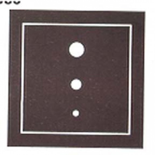 DIAFRAGMA CON TRES TALADROS