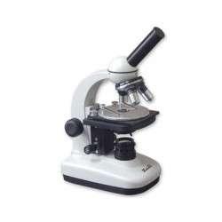 Microscopio monocular petrográfico con carro y platina petrográfica