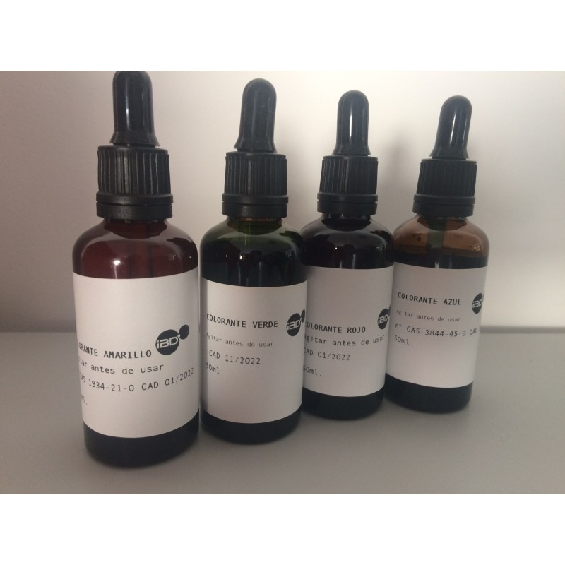 COLORANTES ALIMENTICIOS SET 4 COLORES, compra online