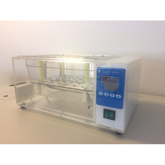 BAÑO MARÍA DE LABORATORIO 8 LITROS CON CUBETA TRANSPARENTE BAÑO MARÍA DE LABORATORIO 8 LITROS CON CUBETA TRANSPARENTE