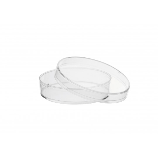 PLACA DE PETRI DE VIDRIO DE 80 mm DE DIÁMETRO