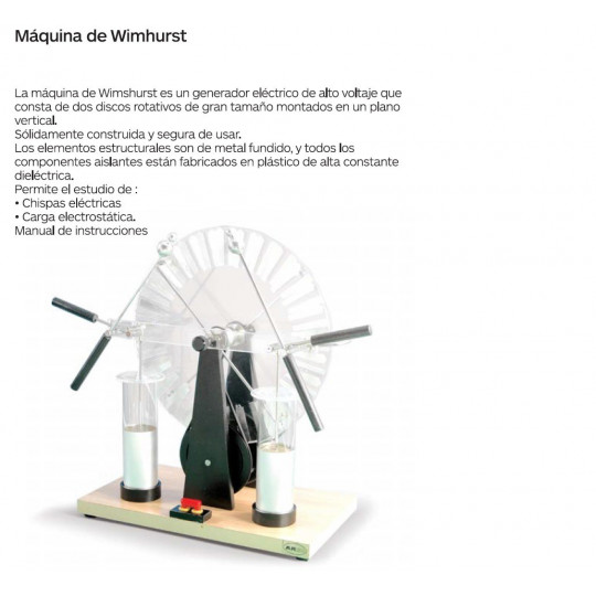 MAQUINA DE WIMSHURST