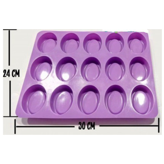 MOLDES PARA JABONES OVALADOS