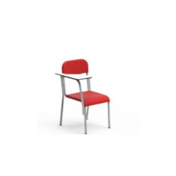 SILLA DE ALUMINIO CON PALA
