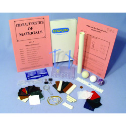 KIT ESTUDO CARATERÍSTICAS DOS MATERIAIS