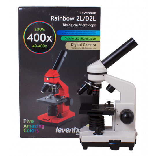 MICROSCOPIO INICIACIÓN LEVENHUK RAINBOW 2L2L