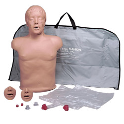 Manequim de treino CPR Brad sem eletrónica