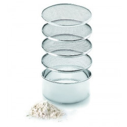 TAMIZ 200 MM, CON 4 MALLAS