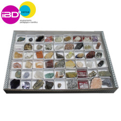 COLECCIÓN DE 108 MINERALES Y ROCAS