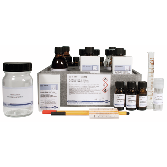 KIT DE CROMATOGRAFIA EM CAPA FINA
