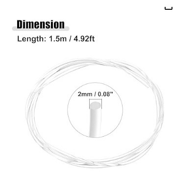 FIBRA OPTICA DESNUDA 1MT