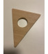 TRIANGULO DE MADERA PARA FILTRAR