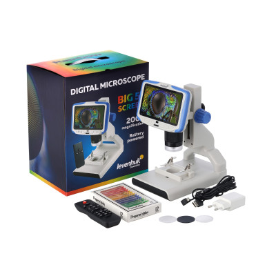 MICROSCOPIO DIGITAL LEVENHUK RAINBOW DM500 LCD