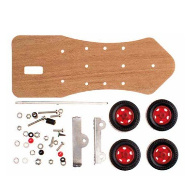 AUTOMOVIL MADERA CELULA COMBUSTIBLE