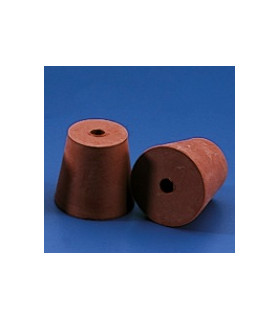 TAPON GOMA HORADADO 14X20MM