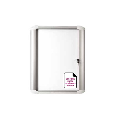 Vitrina Mastervision Indoor acero lacado